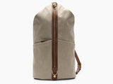 M/S Carpet Bag - Grand Herringbone/Cuoio