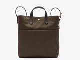 M/S Field Tote - Army/Dark brown