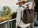 M/S Rucksack - Army/Dark brown