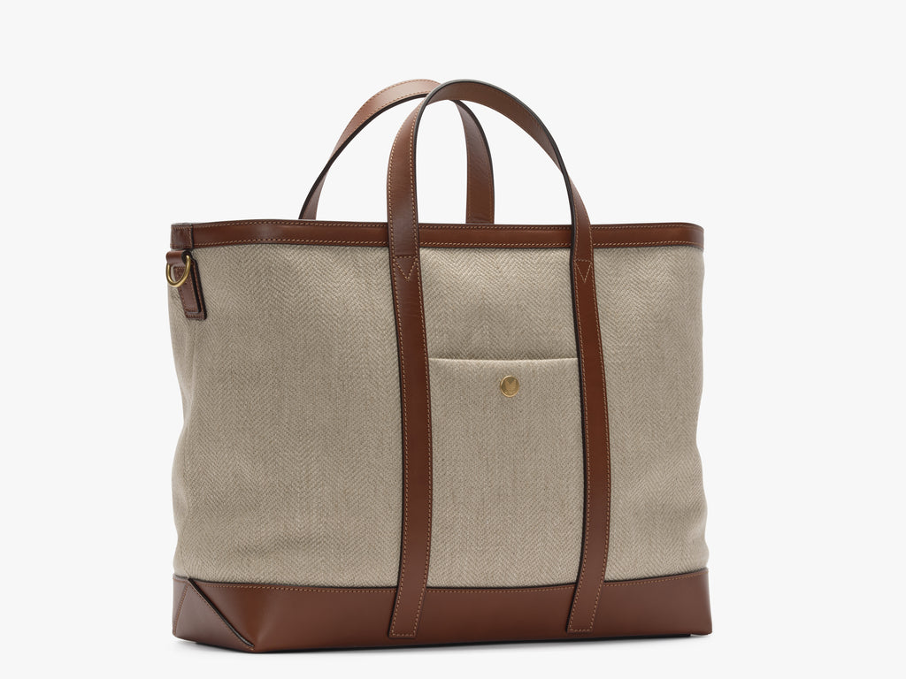 M/S Vigour - Grand Herringbone/Cuoio